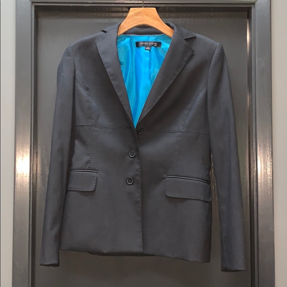 Anne Klein Grey Jacket Size 2